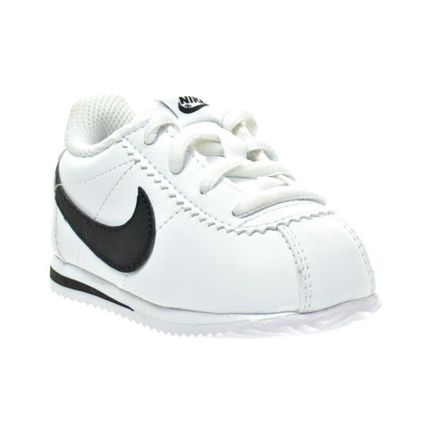 gerente Responder paquete Nike Cortez (TD) Toddler Shoes White/Black 749488-102 (9 M US) - Walmart.com