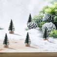 thumbnail image 4 of TAILTOSS 10Pcs Tabletop Pine Trees Decoration PVC Holiday Cabinet Decor for Bar Decor, 4 of 6