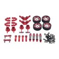 thumbnail image 2 of Amortiguador de actualización Yotijar Partes de actualización de coches RC rojo, 2 of 5