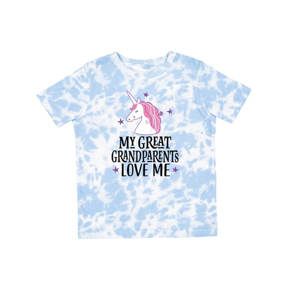 Inktastic My Great Grandparents Love Me Unicorn Girls Toddler T-Shirt
