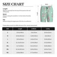 thumbnail image 4 of Mens Pajama Pants - Eiffel Tower Pigeon Sleep Shorts Mens Pajama Shorts, Comfy Pj Pants for Mens Lounge Shorts, 4 of 5