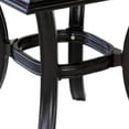 thumbnail image 4 of Benjara 22" Wynn Outdoor Patio Metal End Table- Pattern Top- Black, 4 of 5