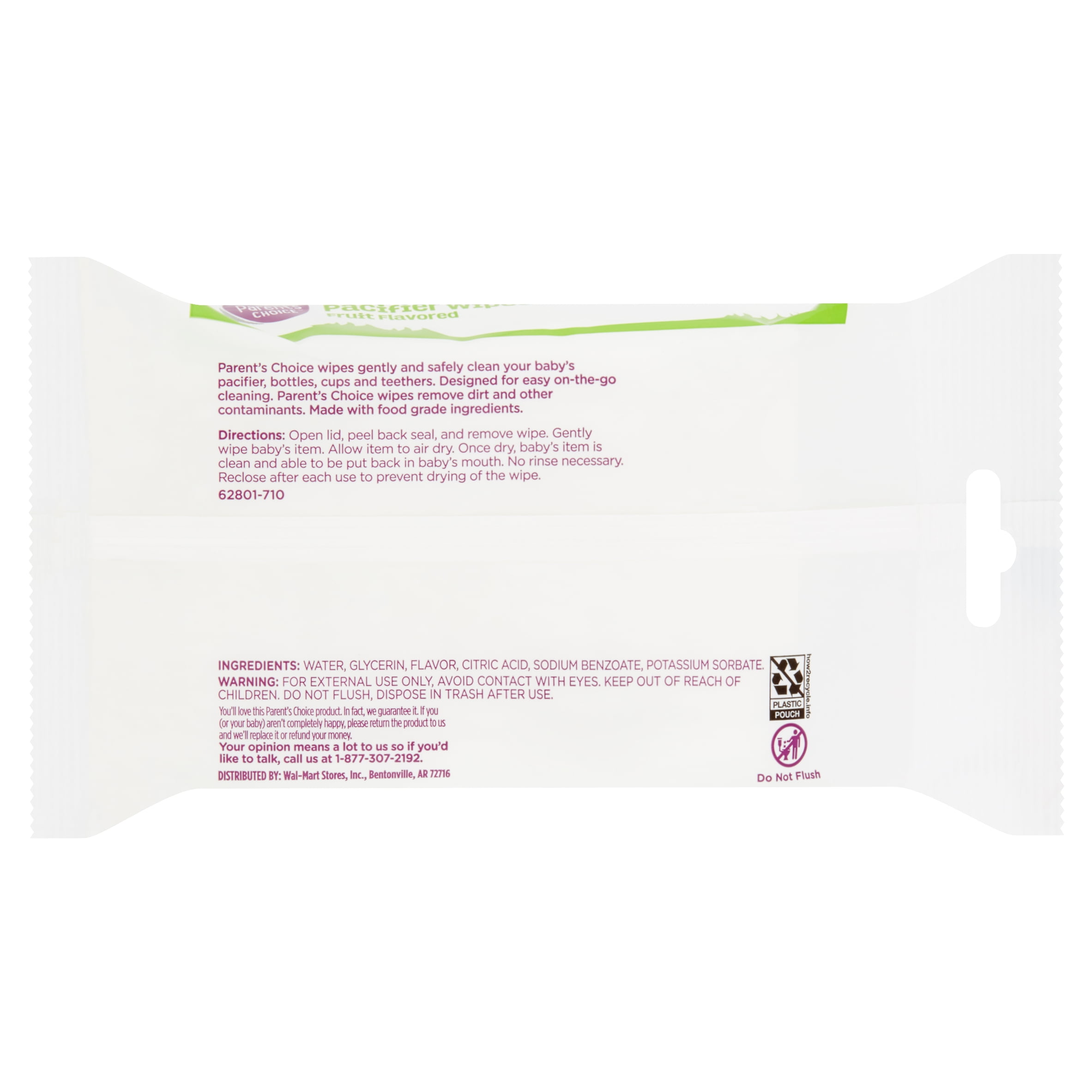 parents choice pacifier wipes