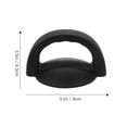 thumbnail image 2 of TEHAUX 4Ud Mango De Plástico Negro Para De Olla Accesorio Reemplazable Y Compacto, 2 of 8