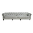 thumbnail image 4 of ACME Ofer Sofa, Vintage White Top Grain Leather, 4 of 7