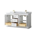 thumbnail image 3 of Wyndham Collection WCV232360DWGCMUNSMXX Avery 60" Free Standing Double Basin Vanity Set -, 3 of 4