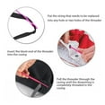 thumbnail image 4 of Enhebrador De Cordón, Fácil De Usar Rosa Rojo Herramienta De Reemplazo De Cordón De Enhebrador Fácil Ahorre Tiempo Herramienta Práctica Flexible Para Cinta Elástica Para, 4 of 8