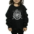 thumbnail image 3 of Harry Potter Girls Hogwarts Crest Wands Sweatshirt, 3 of 5