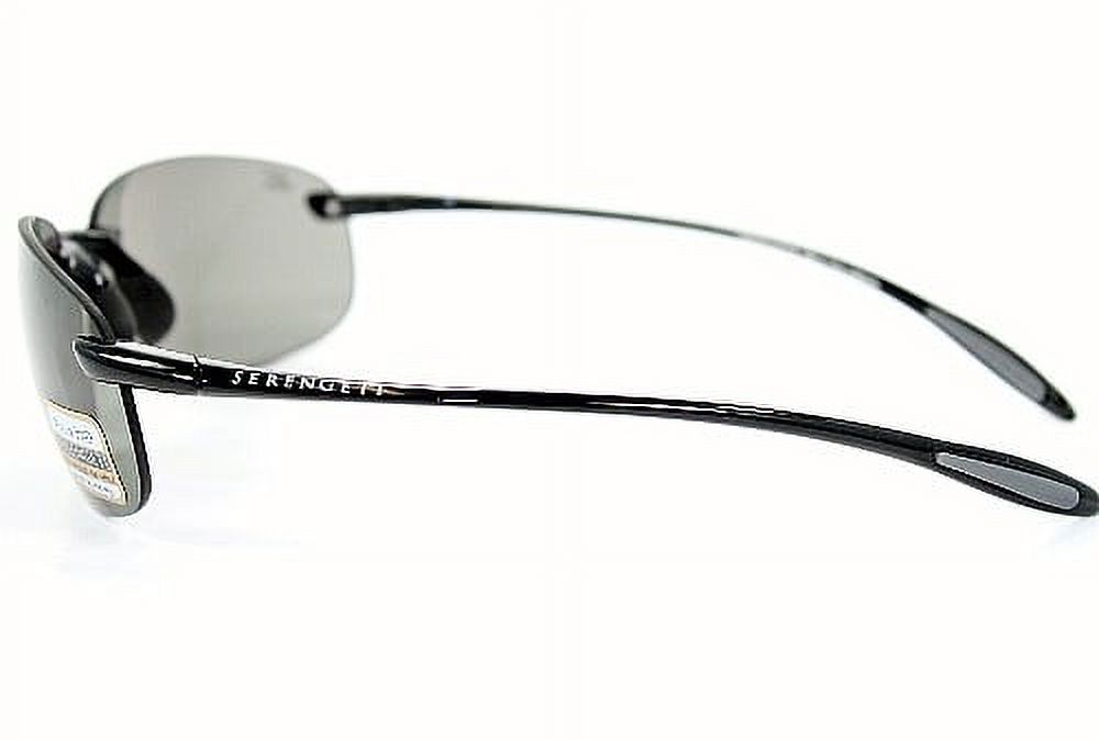 Eyewear Sunglasses 7318 Nuvino Sport Sunglasses Shiny Black Frame - image 4 of 4