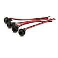 thumbnail image 1 of Unique Bargains 4 Pcs 2-Wire T10 Light Bulb Extension Socket Wire Harness Connector for Cars, 1 of 6
