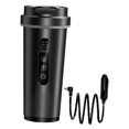 thumbnail image 2 of Car Travel Electric Kettle Water Boiler Touch Control Leakproof Compact Stainless Steel for 12V 24V Vehicle, 2 of 9