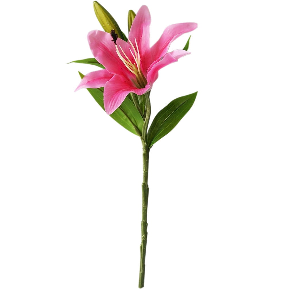Artificial Decorative Flower Single 3 Heads Home Decoration Artificial