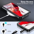 thumbnail image 3 of ANTSHARE For Samsung Galaxy S23 Case,with Screen Protector,Waterproof Protective Case For Samsung Galaxy S23-Black, 3 of 6