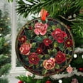 thumbnail image 2 of Roses Ornament Suncatcher Window Hanging Home Decor Garden Halloween Christmas Party Wedding Housewarming Gifts, 2025, Holiday 2025, Festive Home Accent, Memorable Collectible,, 2 of 5