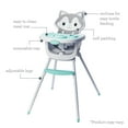 thumbnail image 6 of Infantino Grow-with-Me 4-in-1 Convertible High Chair, 6-36 Months, Husky, 6 of 14