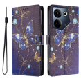 thumbnail image 1 of FOXDOCK Funda Tipo Cartera para Tecno Camon 20 con Soporte y Correa – Diseño de Patrones Lindos, 1 of 6