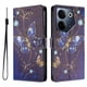 thumbnail image 1 of FOXDOCK Funda Tipo Cartera para Tecno Camon 20 con Soporte y Correa – Diseño de Patrones Lindos, 1 of 6