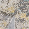 thumbnail image 6 of Loomaknoti Sientan Darani 8' x 10' Abstract Indoor Polypropylene Area Rug , Yellow, 6 of 7