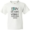 thumbnail image 3 of Inktastic Trigeminal Neuralgia Awareness Pain Isn't Always Visible Youth T-Shirt, 3 of 5