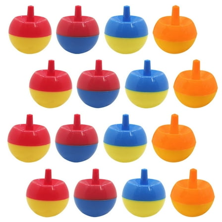 50 Pieces Small Spinning Top Toys for Kids Playing PVC Material Gift Prize
