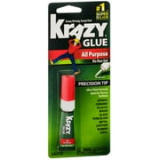 Krazy Glue All Purpose, No Run Gel, Precision Tip .07 oz (Pack of 6)