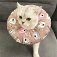 thumbnail image 3 of FANTADOOL Durable Soft Cozy Elizabeth Circle Collar, Adjustable Neck Collar Cotton Waterproof Pet Cone E-Collar with Cute Pattern for Cat and Dog, 3 of 6