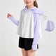 thumbnail image 1 of Chaquetas y abrigos casuales con capucha de manga larga para niños Chaqueta de protección solar con cremallera de manga larga para niños Ropa de protección solar para exteriores para niños de tallas m, 1 of 9