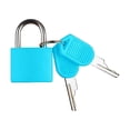 thumbnail image 1 of Travel Equipment Suitcase Lock Mini Padlock with Key Small Lock School Bag Backpack Luggage Padlock School Gyms Outdoor Backpack Lock, 1 of 5