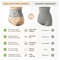 thumbnail image 7 of Fat Burning Shorts for Women, High Waisted Tummy Control & Hip Lifting Shapewear Shorts for Yoga, Workout and Everyday Wear, 7 of 7