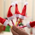 thumbnail image 5 of BQBQERT Lollipop Cover Elf Hat for Christmas DIY Craft Dinner Table Decoration 10pcs, 5 of 10