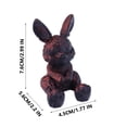 thumbnail image 3 of VOAVEKE Home Decor,Bathroom Decor,Printed Easter Decoration Ornament Simulation Box Twisting, 3 of 6