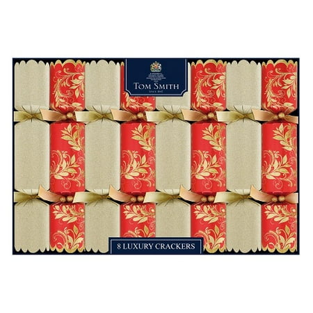 8x12.5 WB Red & Gold Luxury Crackers