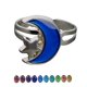 thumbnail image 1 of Worallymy mujeres estrella Luna anillo niñas temperatura Color cambio estado de ánimo anillo fiesta viaje vacaciones joyería Worallymy JD735803150, 1 of 5