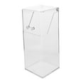 thumbnail image 6 of TABLETREANDS Facial Mask Holder Clear Type Portable Plastic Storage Box for Masks Home and Office 1Pack 8.3X3.5X3.5In, 6 of 8