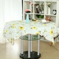 thumbnail image 2 of PiccoCasa Vinyl Tablecloth Square Table 53" x 53" Flower Print Waterproof, 2 of 8