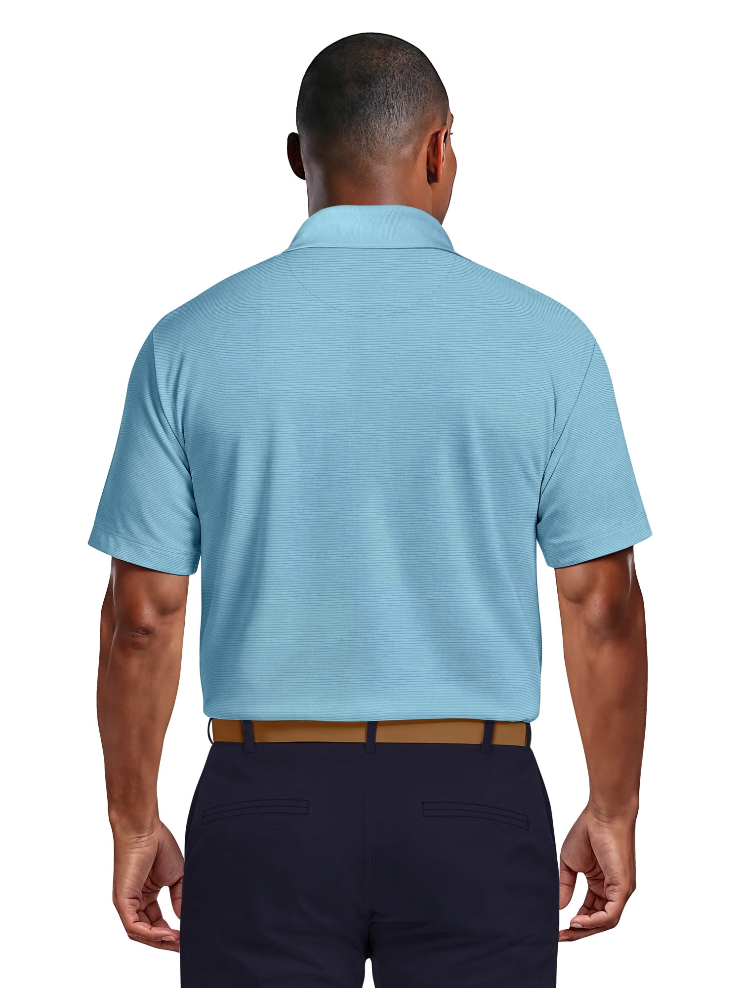Ben Hogan Men's & Big Men's Performance Solid Polo Shirt with Short Sleeves, Sizes S-5XL