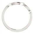 thumbnail image 2 of FB Jewels 14k White Gold Matching Wedding Ring Band Size 7, 2 of 3
