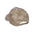thumbnail image 3 of Top Headwear Fashion Sequin Mesh Adjustable Trucker Hat - Rainbow/Gold, 3 of 4