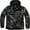 Dark Camo, variant on Adult Male Light Windbreaker Quarter Zip Pullover, Color: Camel, Size: S