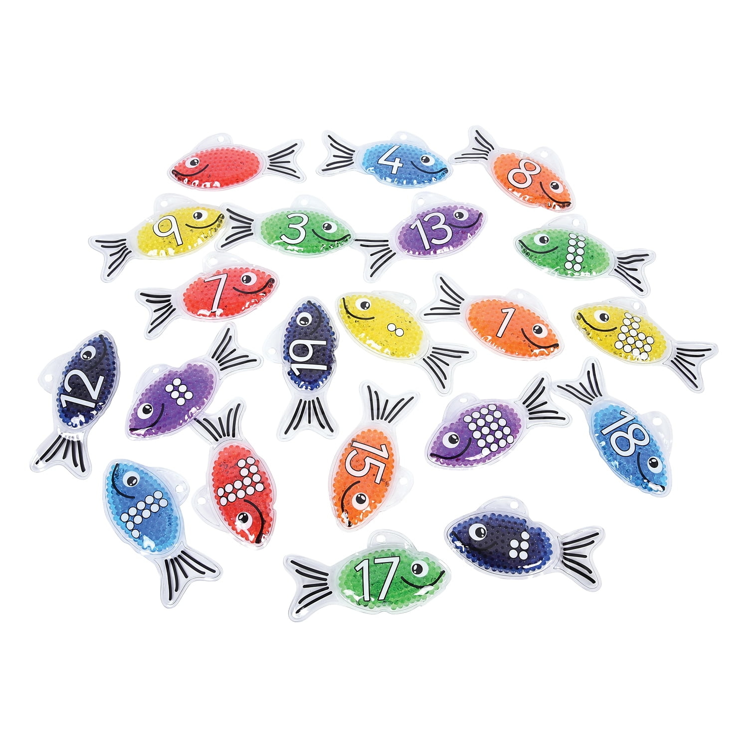 Rainbow Gel Number Fish