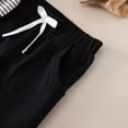 thumbnail image 7 of CYRBOKO Boys Summer Outfit Sets, Two-piece Short Sleeve Elastic Waist Cotton Polos Sets Black Size 4-5 T, 7 of 7