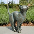 thumbnail image 5 of POINTERTECK Beautiful Cat Statue With Rounded Back Garden Decor Resin Outdoor Lawn Yard Sculpture, 5 of 5