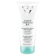 Vichy Puret Thermale 3 in 1 Facial Cleanser, Multi Purpose Face Wash, Toner & Makeup Remover, Suitable for Sensitive Skin, 6.7 Fl Oz