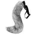 thumbnail image 5 of Jiibva Furry Fox Wolf Set with Mask Tail Paw Gloves for Anime Fancy Dress Accessories Halloween Christmas, 5 of 7