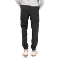 thumbnail image 3 of Pantalón Para Hombre Jogger Cargo De Nylon Quarry Color Negro, 3 of 4