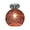Brown, variant on LYINGF Spherical Modern Semi-Flush Mount Ceiling Lampshade - Crystal Small Light Cover with Semi-Hollow Design, Easy to Install Universal Fit Ceiling Lamp Shade (Bulb Not Included)