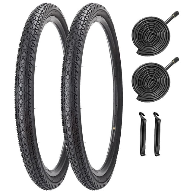 Juego de neumáticos de playa plegables SIMEIQI de 26 x 2.125 pulgadas para bicicleta