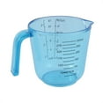 thumbnail image 2 of Kitchen Bakery Baking Plastic Water Liquid Measuring Cup 300ml Clear Blue, 2 of 3