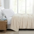 thumbnail image 5 of Southshore Fine Living, Inc. Twin XL or Twin Blanket for Bed, Any Season, 100% Cotton, Taupe, 5 of 9