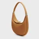 thumbnail image 3 of Bolso de mano con forma de media luna para mujer, bolso de mano con forma de media luna, de piel dividida, de diseñador, de moda, con diseño diagonal, bolsos de pecho suaves y populares, 3 of 5